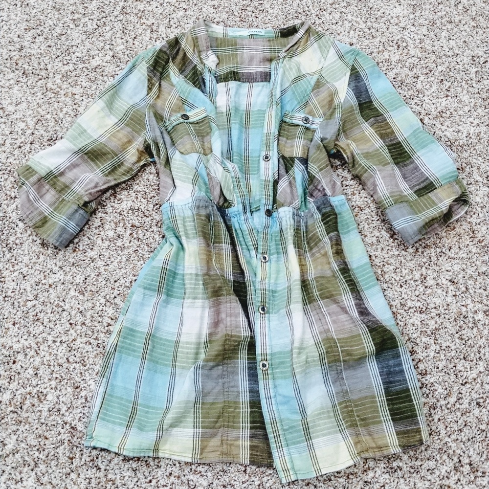 Maurices plaid top